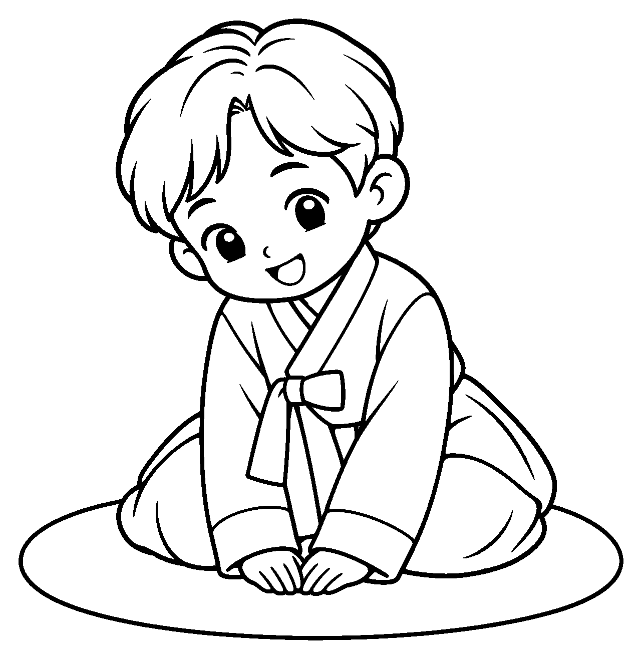세배하는 아이